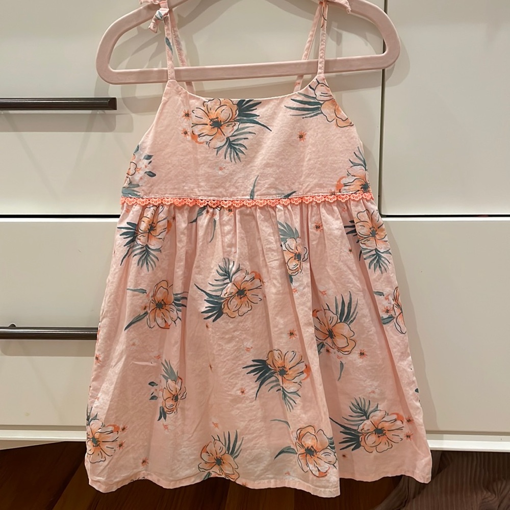 OshKosh floral dress-2t